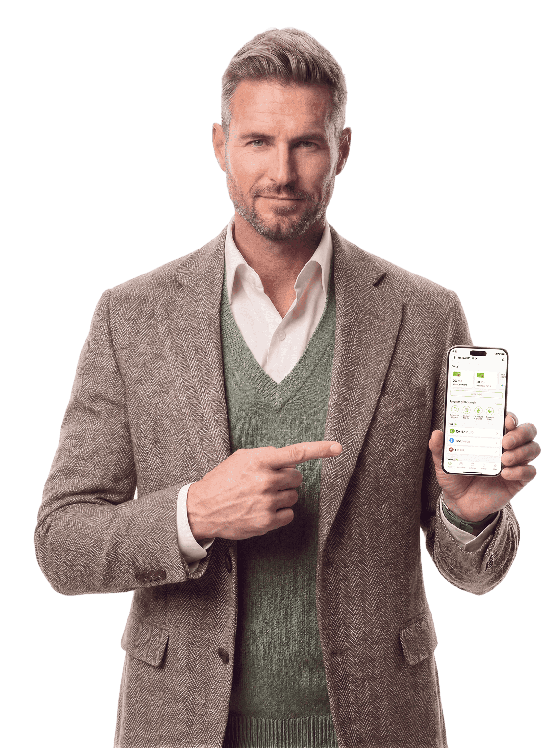 Man with phone