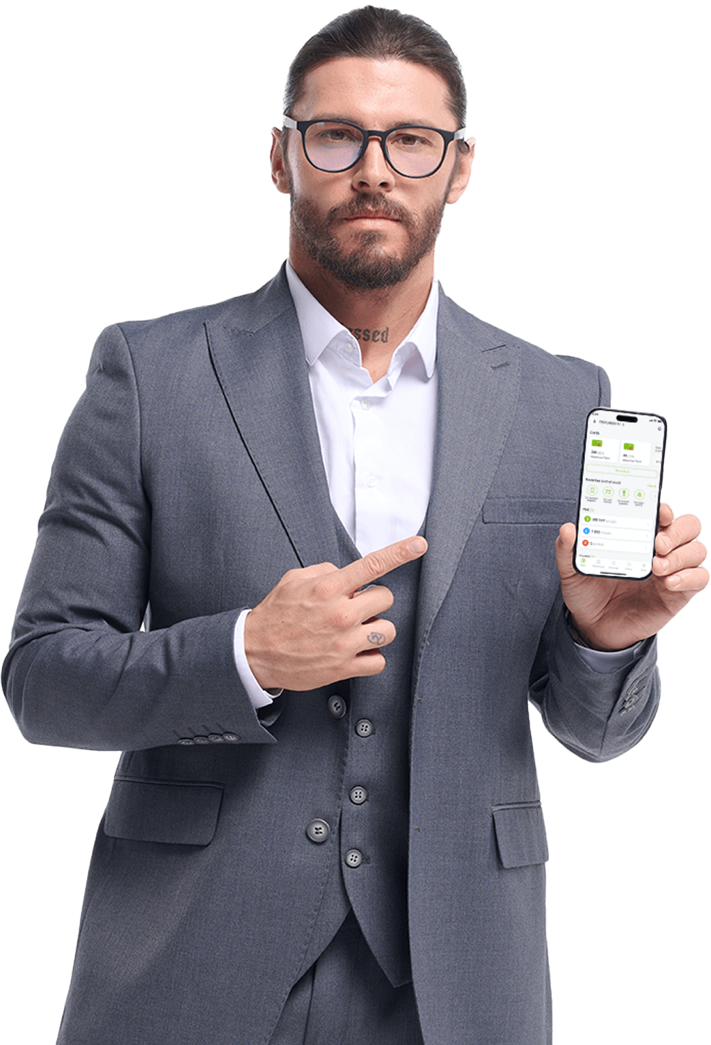 Man with phone