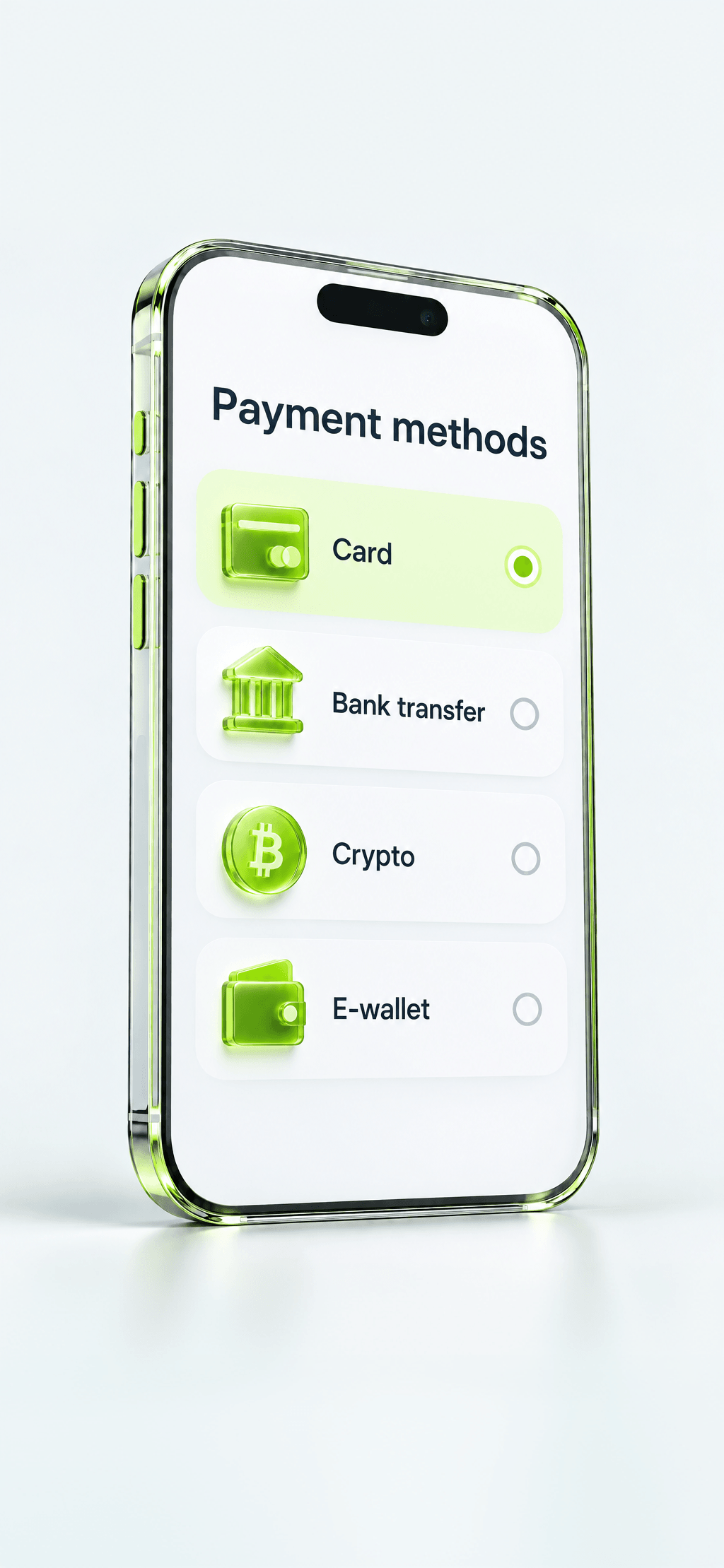 Payment methods