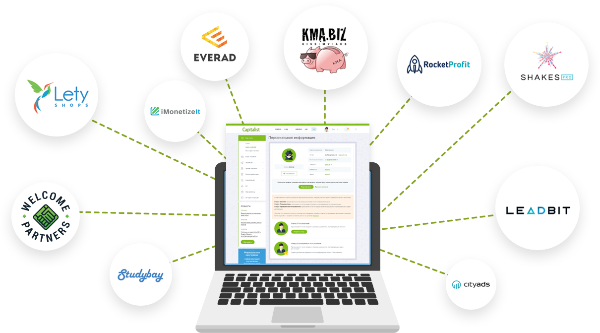 Capitalist.net - Удобная система интернет расчетов - Удобные взаиморасчеты